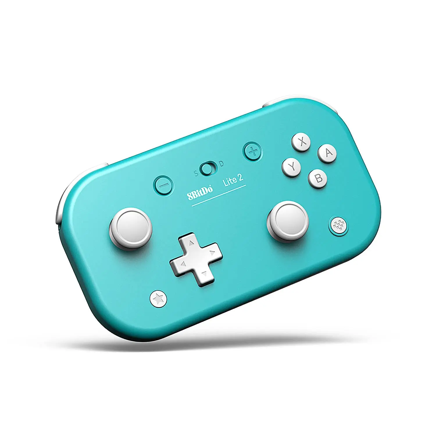 8BitDo Lite 2 Bluetooth Gamepad for Switch, Switch Lite, Android and Raspberry Pi (Turquoise)