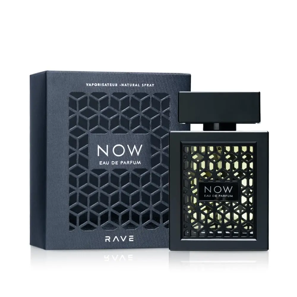 Lattafa Rave Now Black EDP Scents, 3.4 fl oz Unisex Cologne