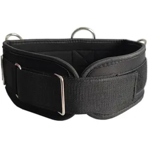 Fitness Resistance Belt Multi Functional Fitness Belt with 5 Rings for Weight  and Resistance  of Load Carrying Pull Up Belt Squat