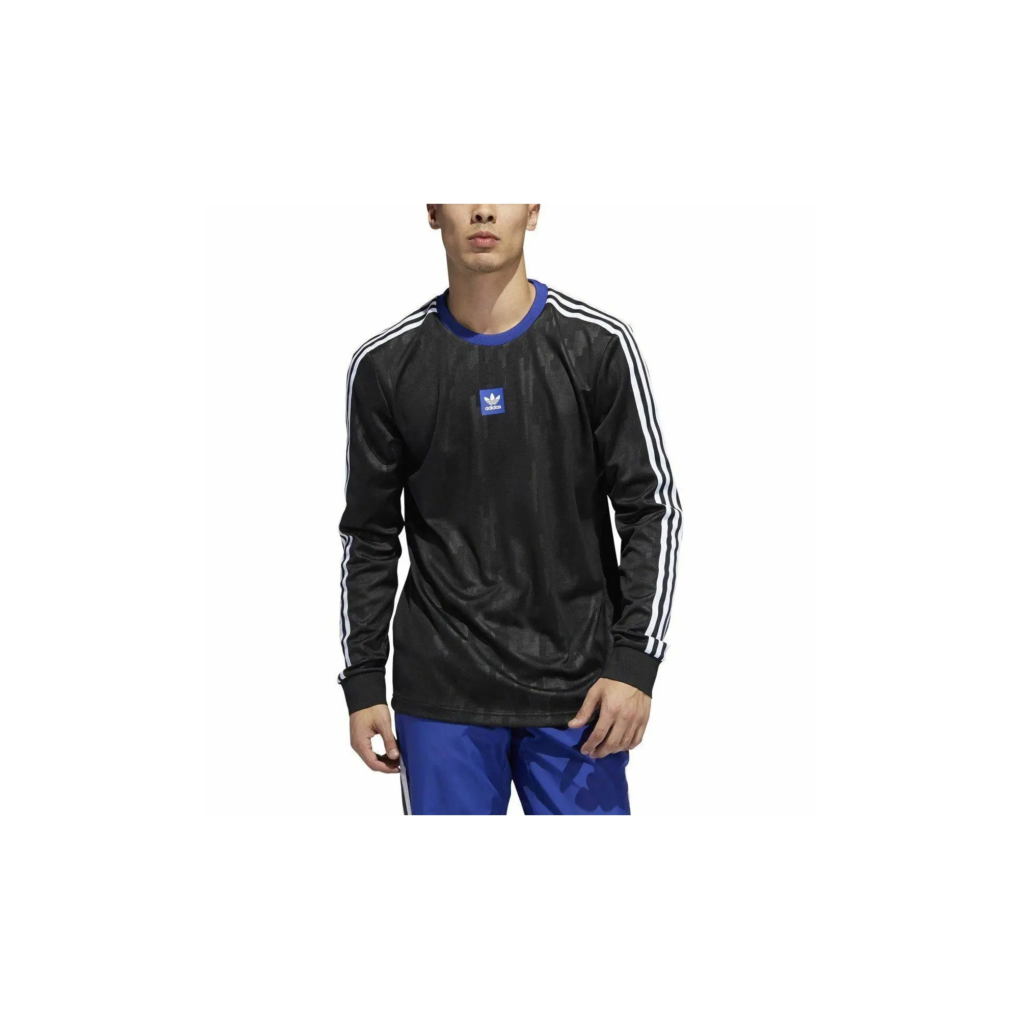 Originals Dodson Jersey "Black / Active Blue / White" DU3928