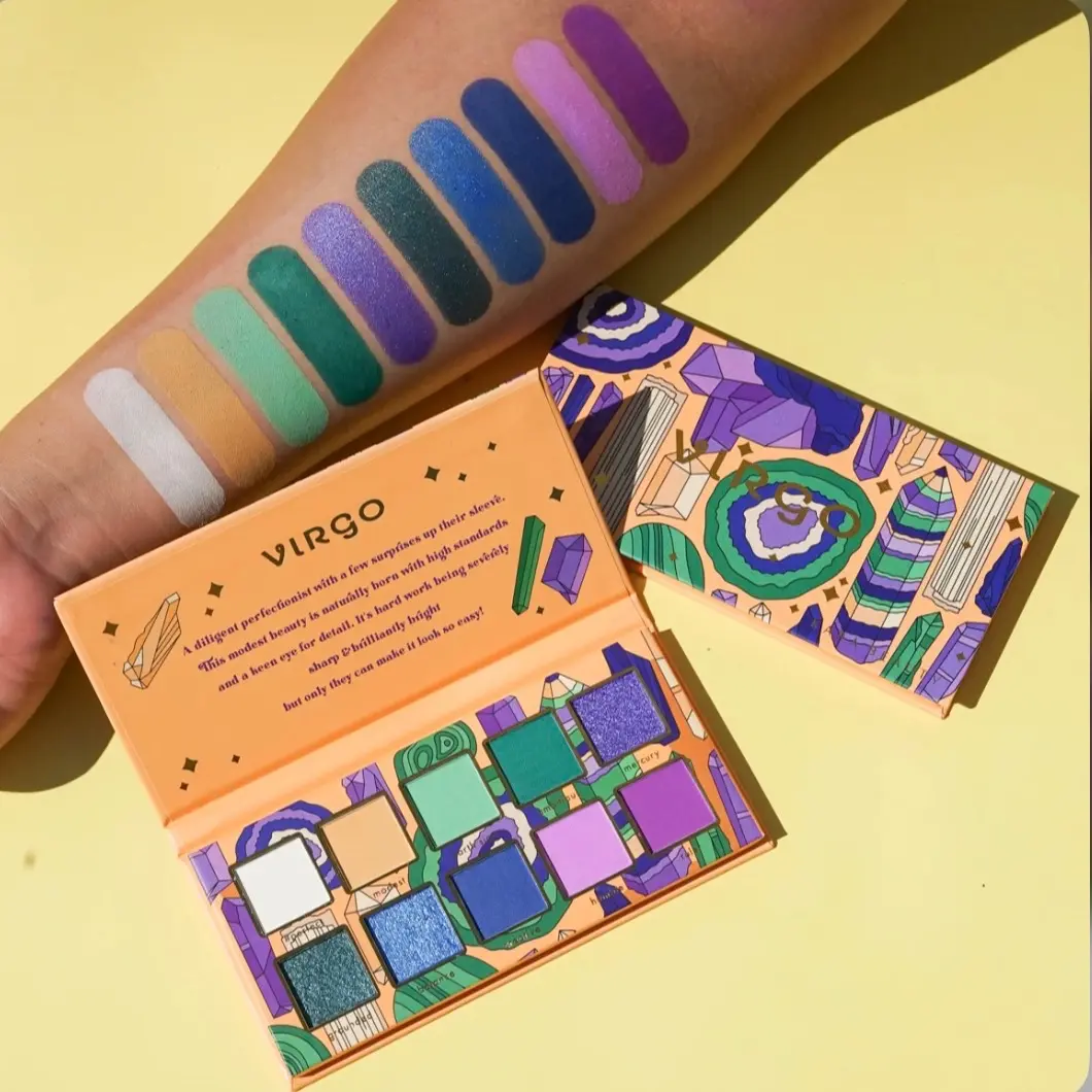 Kara beauty Zodiac Eyeshadow Palettes Matte Mettalic Satin