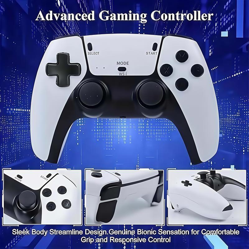 20000+ Games Wireless Retro Game Stick, Vintage Game Stick HD Output System, 2.4G Wireless Controllers, 64G TF Card for All Ages