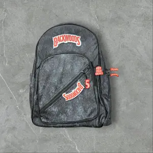 Backwoods Backpack with Smell Proof Compartment Removable Pouch & Multiple Pockets for Organized Storage