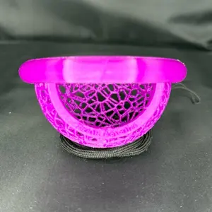 Floating Mesh Dome Hide – 3D Printed Aquarium Cave Shelter for Fish