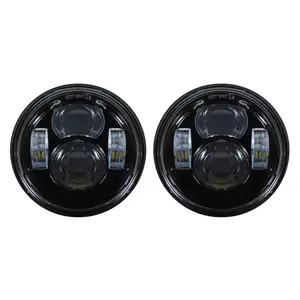 4.65" Blackout LED Headlight for '08-'17 Harley® Dyna Fat Bob