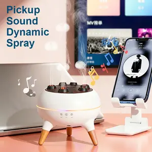 Dynamic Jellyfish-Shaped Dual-Mode Ultra-Quiet Humidifier & Essential Oil Diffuser 250ml 3-in-1 Timed Aromatherapy Device with Seven-Color LED Night Light Remote Control for Yoga Relaxation Home Office