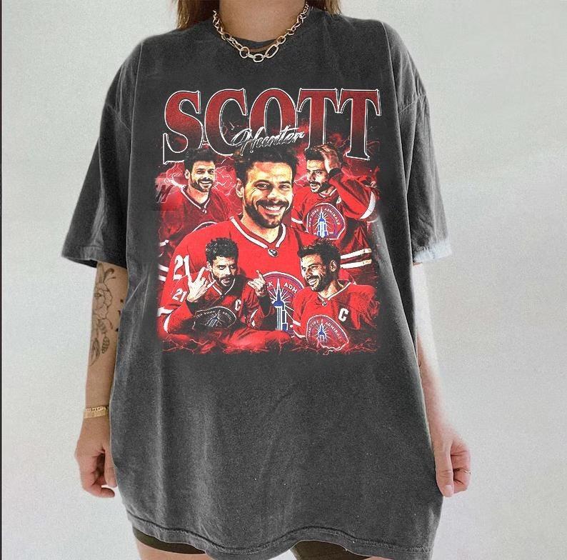 [ Sale Up To 40%] Vintage 90s Bootleg Style Scott Hunter T-Shirt, Scott Hunter Comfort Colors T-shirt, Scott Hunter Gift For Man And Women Unisex T-Shirt