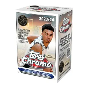 2023/24 Topps Chrome Basketball Blaster Box (5 Refractors)