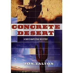 USED Book - Concrete Desert: A David Mapstone Mystery by Jon Talton (Hardcover) - english