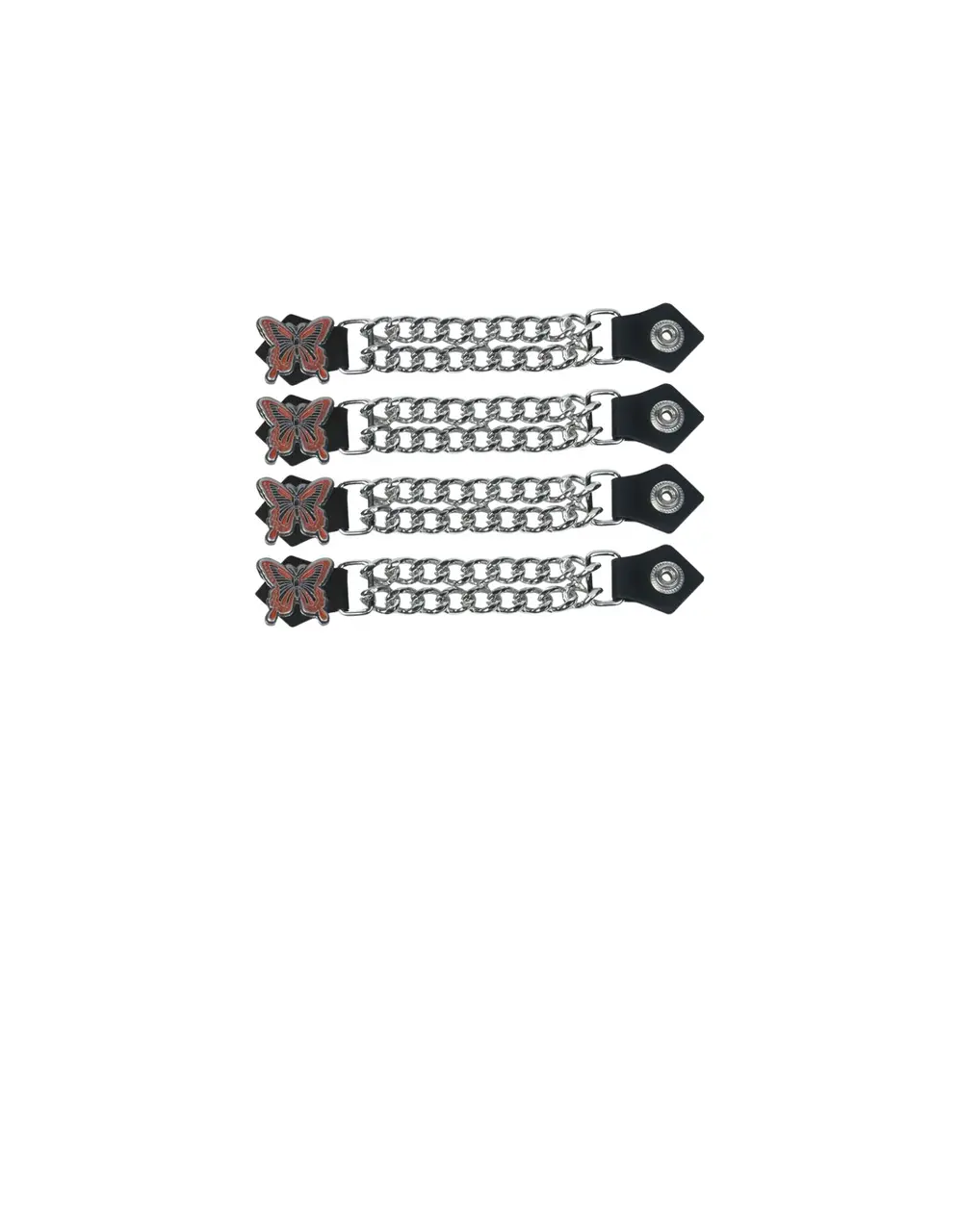 Ladies Vest Extender - Butterfly Graphic 4 pack
