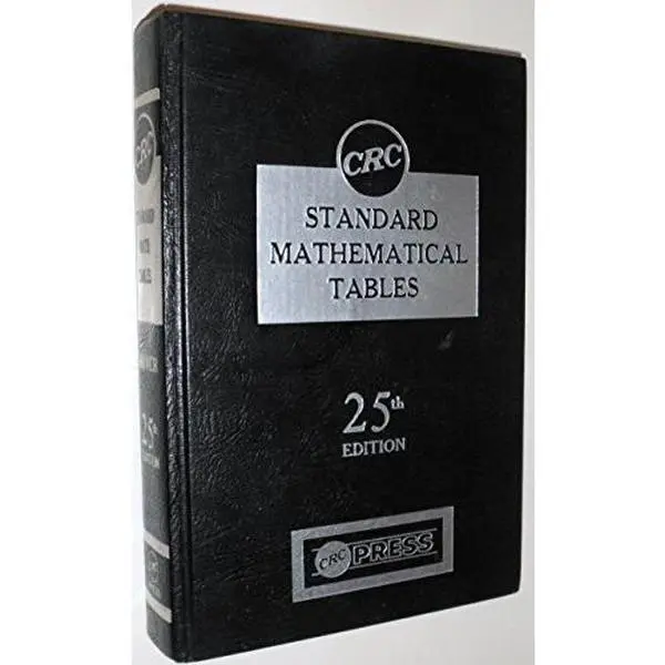 USED-CRC Standard Mathematical Tables by William H. Beyer (Hardcover)