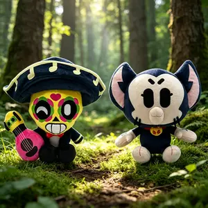 Game brawl plush toy, funny clown plush toy, funny clown toy suitable for giving to friends