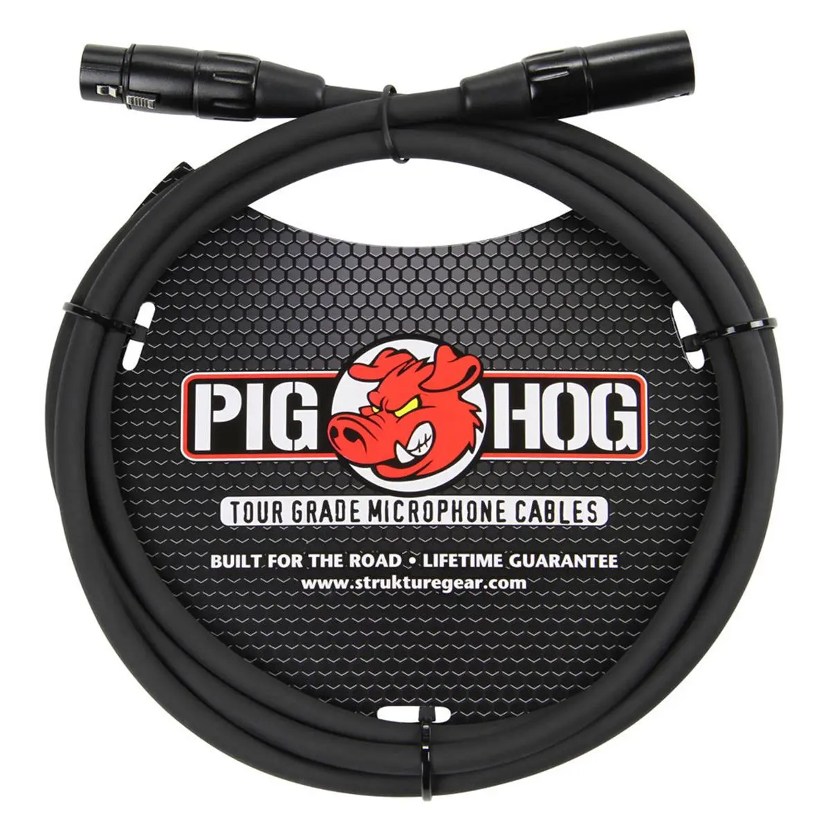 Ace Products Group Rubber 8 mm XLR Microphone Cable, 6 ft. Length, Durable