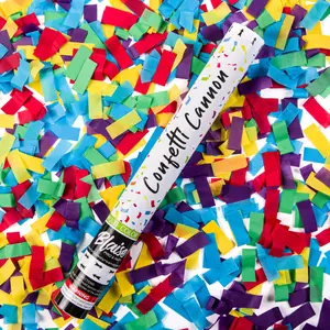 Biodegradable & Water Soluble Multi-Color Confetti Cannon Biodegradable & Water Soluble Multi-Color Confetti Cannon