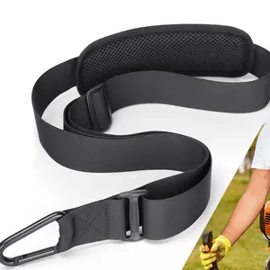 Trimmer Strap for Weed Eater Shoulder Strap Harness [Upgraded Metal-Clip], Leaf Blower, & Shrub Trimmers