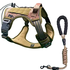 Medium Desert Storm  [3 in 1] Dog Service Vest/ Harness