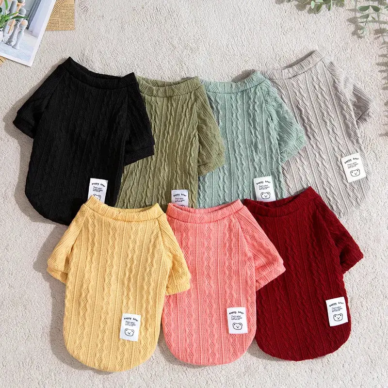 Cozy Knit Dog Sweater for Winter Warmth