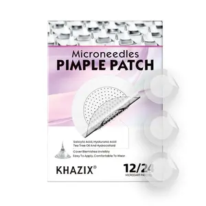 Water Gel Acne Pimple Patches, Hydrocolloid, Day & Night Spot Stickers, Gentle Non-Irritating, Waterproof & Breathable, Face Skin Care, Invisible Ultra-Thin