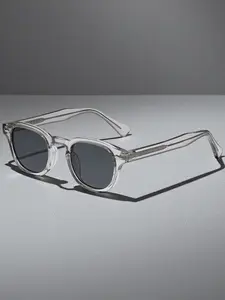 Unisex Vintage Sun Protection Sunglasses, Trendy Casual Tinted Lens Sunglasses for Everyday Use, Fashion Accessories for Outdoor Activities