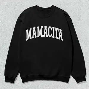 Mamacita Sweatshirt Collegiate Crewneck Sweater Unisex
