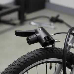 Dual Valve Tire Inflator Adapter for Bike and Car Air Pump - Easy Switch Between Presta and Schrader Valves, Quick Connect Nozzle, Leak-Proof Universal Air Chuck for Portable Pumps and High Pressure Hoses.