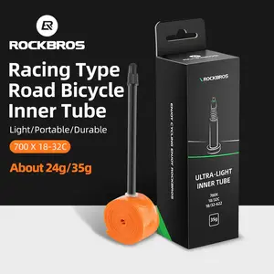 ROCKBROS Bike Inner Tube 700x18/32C Super Light 24/35g TPU