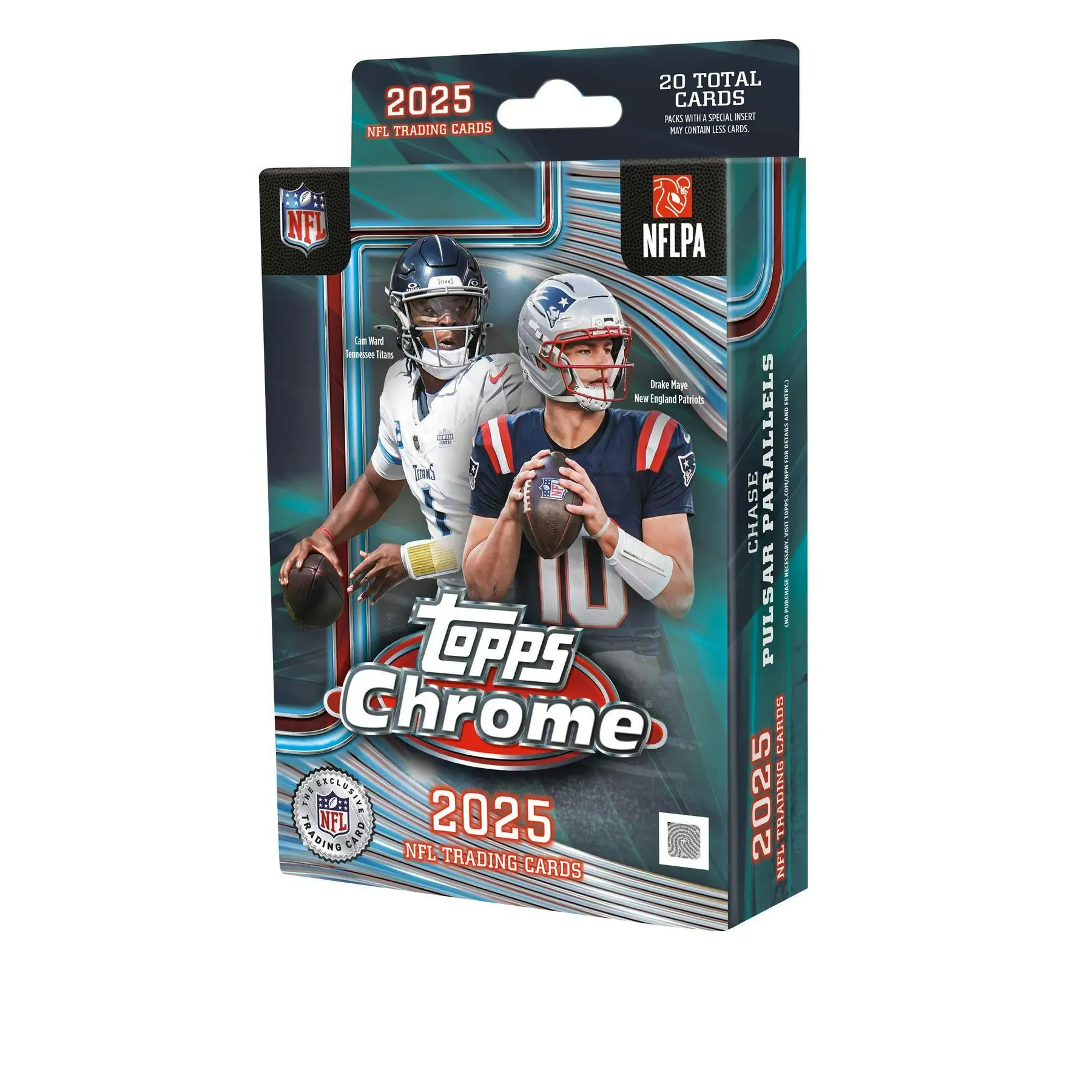 2025 Topps Chrome Football Hanger Box (3 RCs + Parallels / Inserts)