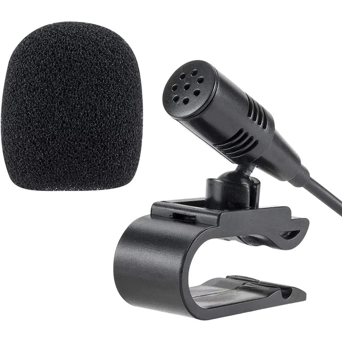 3.5mm  Microphone, Mic for    Unit GPS DVD Enabled Stereo Audio Radio Assembly Mic with 3m , Plug and Play