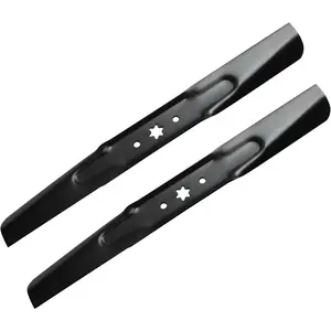 (2 Pack) Replacement High Lift Lawn Mower Blades for Troy Bilt//MTD 742-04308, 942-04308, 942-04308A, 742-04312, 942-04312, 119-8456, Fits LT1000, LT2000, LT3000, 42" Deck Mower