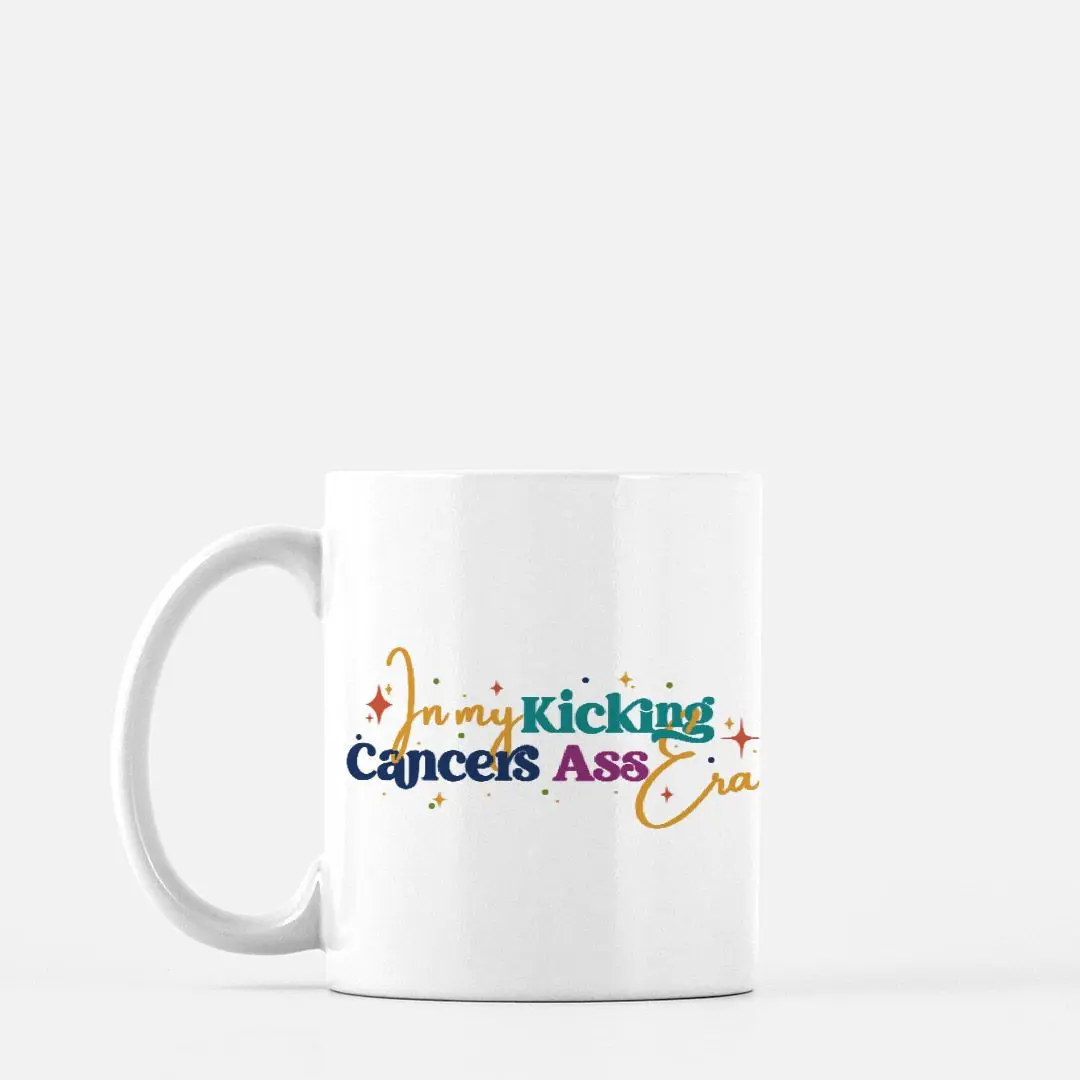 Cancer Support Mug - “In My Kicking Cancer’s Ass Era” Coffee Mug - Chemo & Treatment Encouragement Gift