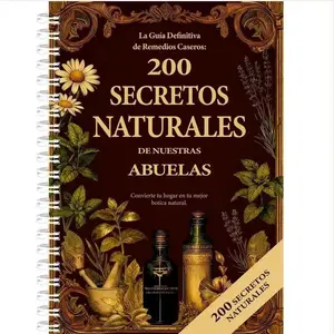 Vintage Herbal Healing Coil Notebook, Traditional Home Natural Healing Knowledge, Daily Record Tool, Cultural Emotion Life Creative Product