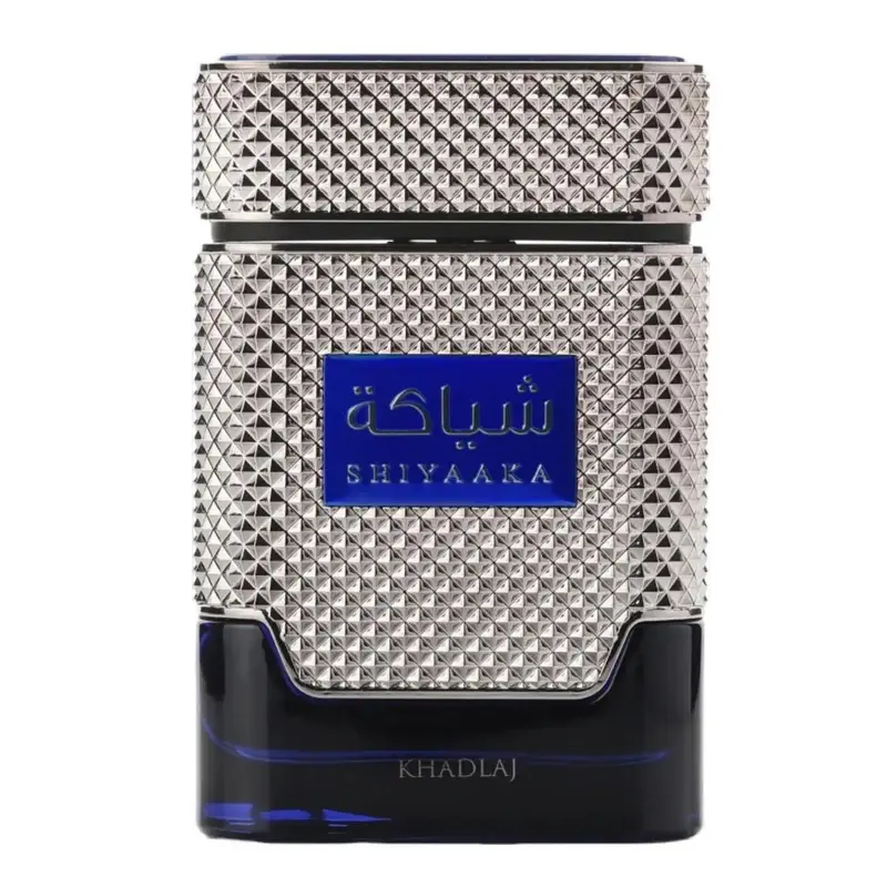 Khadlaj Shiyaaka Blue for Men Eau de Parfum Spray, 3.4 Ounce