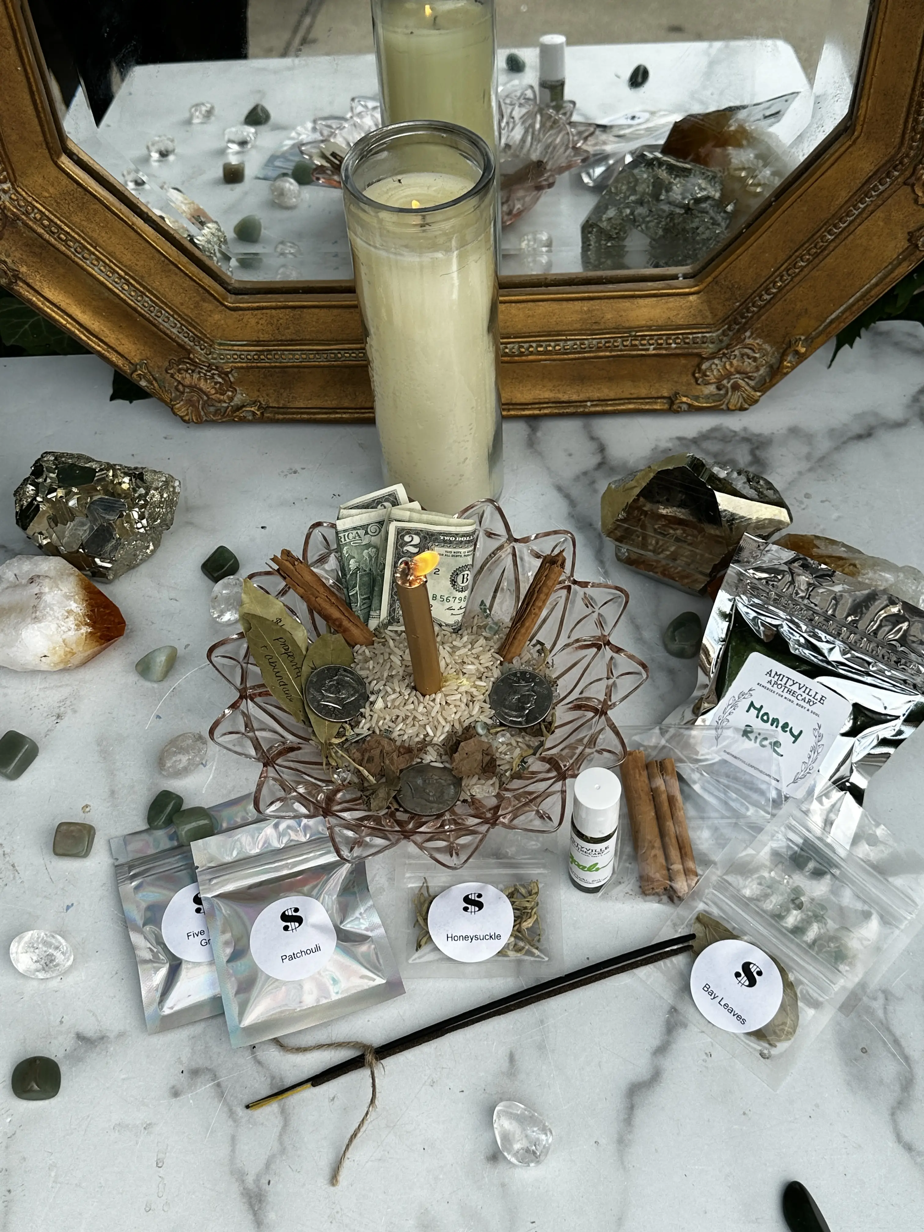 Amityville Apothecary Make Your Own Money Bowl Spell Kit