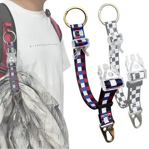 2pc Luggage Strap Multifunctional Strap Travel Suitcase Luggage Strap, Portable Adjustable Buckle Nylon Travel Bag Strap