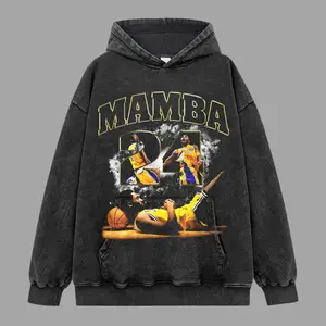 Kobe Bryant Black Mamba Hoodie - Vintage Hoodie, Sweatshirt