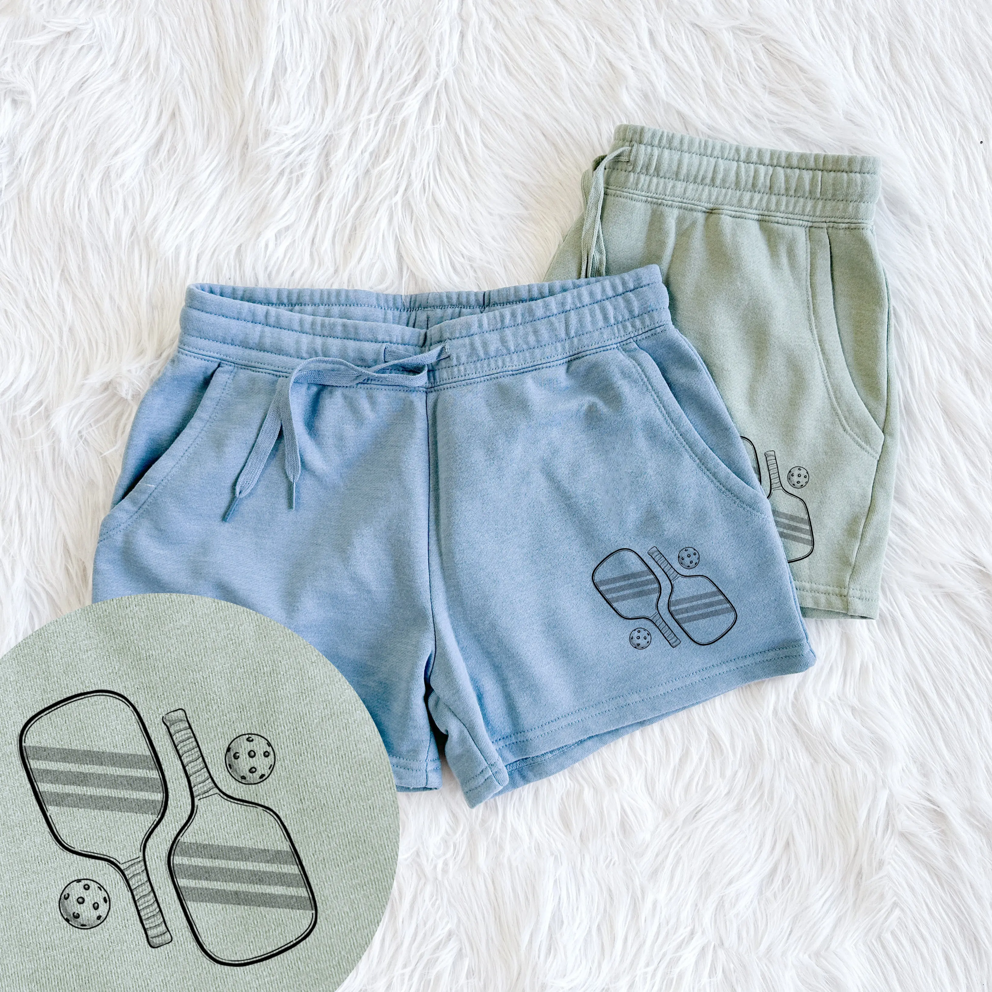 Pickleball Paddle Set - Women's Cali Wave Shorts