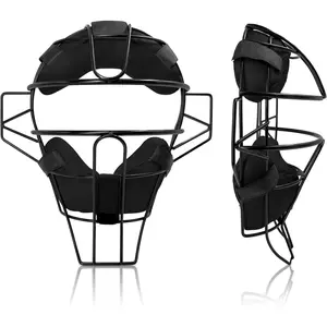 Baseball Catcher Mask Catchers Mask Umpire Gear Full Face Protective Mask for Baseball Softball Training Lightweight Secure Fit for Teens 13 Plus and Adults