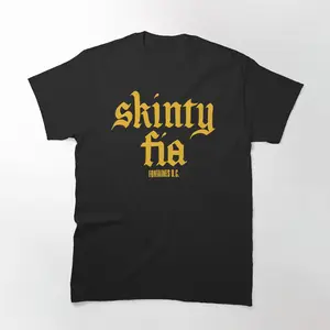 Rock Out With Fontaines Dc Merch Skinty Fia T-Shirt - A Must-Have For Indie Music Lovers