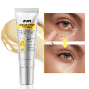20ML Caffeine Firming Eye Cream Moisturizing Nourishing Lightweight Absorbent Eye Care Routine, Hydrating Formula for Dark Circles & Puffiness Relief