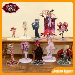 Collection  Anime Hazbin Hotel Game Acrylic Figures Cosplay Ornament Stand Decor Standing Sign Christmas Festival Birthday Gifts