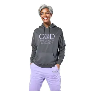 God Is "The Luxury Designer" - Grey Hoodie