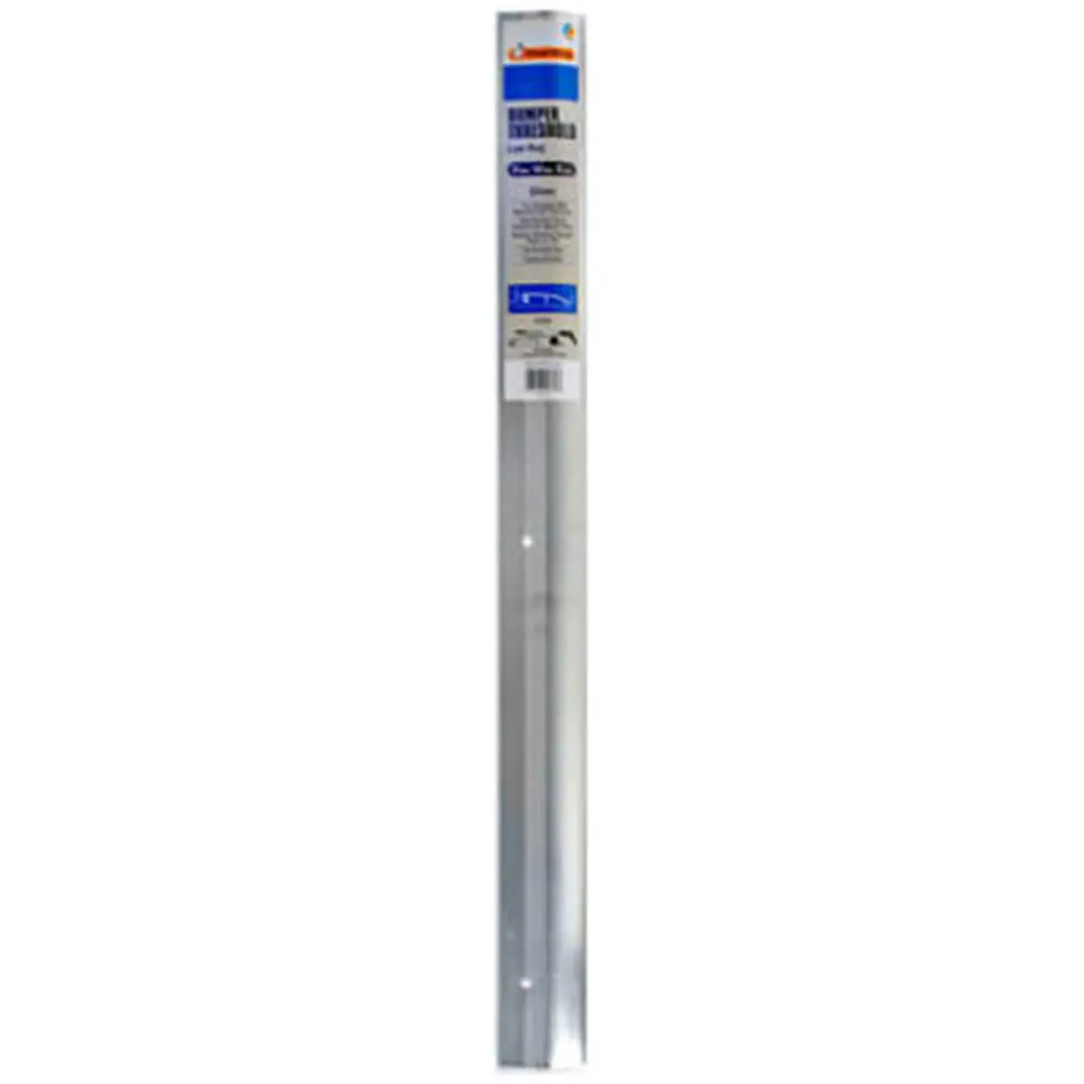 Thermwell 36 x 3 Inch Aluminum Bumper Threshold, Weather Sealing Door Hardware with Resilient Vinyl Seal