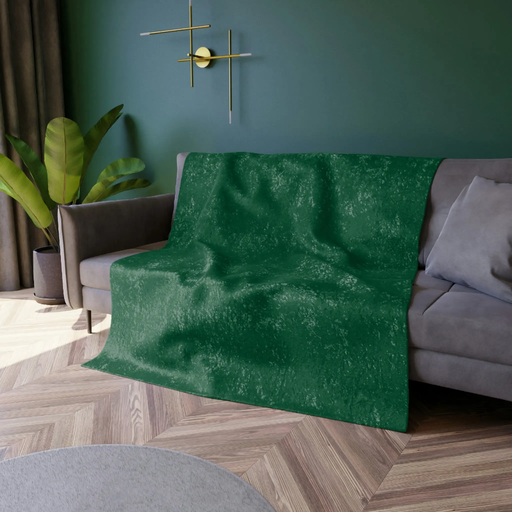 Sacramento Crushed Velvet Blanket