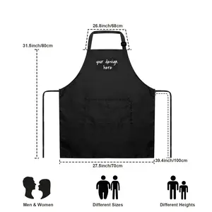 15 Pcs Personalized Apron for Men and Women, Chefs, Custom Name Text, Personalized Baking Gifts for Christmas, Cooking, Waterproof Apron with 2 Pockets, Great for Baking, Grilling, Gardening, Art Projects