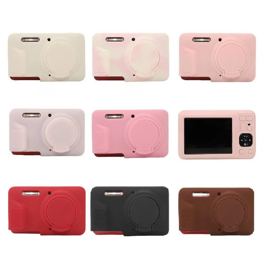 Silicone Armor Skin Camera Body Cover - Lightweight Shield, Handheld Compact Accessory with Scratch Protection for KODAK PIXPRO FZ55 Digital Camera, Photography Accessories
