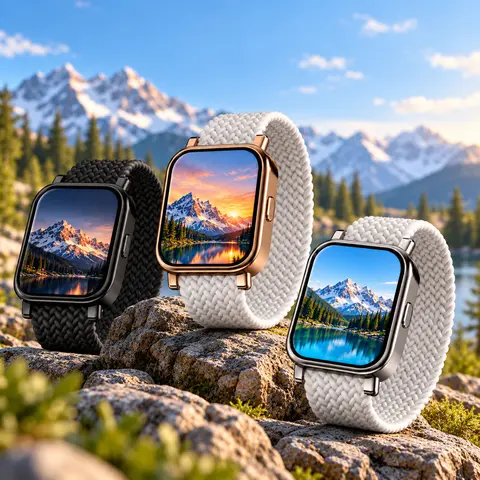 46mm Pro Series Smart Watch for Men & Women, Large Screen Bluetooth Calling Smartwatch, Stylish Fitness Tracker for Work, Sports & Daily Life, Compatible with Android i