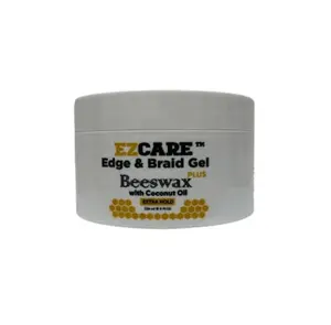 EZCARE EDGE/BRAID GEL W/BEESWAX PLUS 8OZ