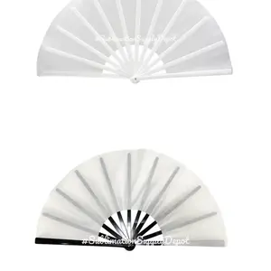 13 inch Blank Sublimation Fans | Clack Fan Bundle I Sublimation Fans Deconstructed Hand Fans | Clack Fans Create Your Own Fan | 13 inch Sublimation Clack Fan