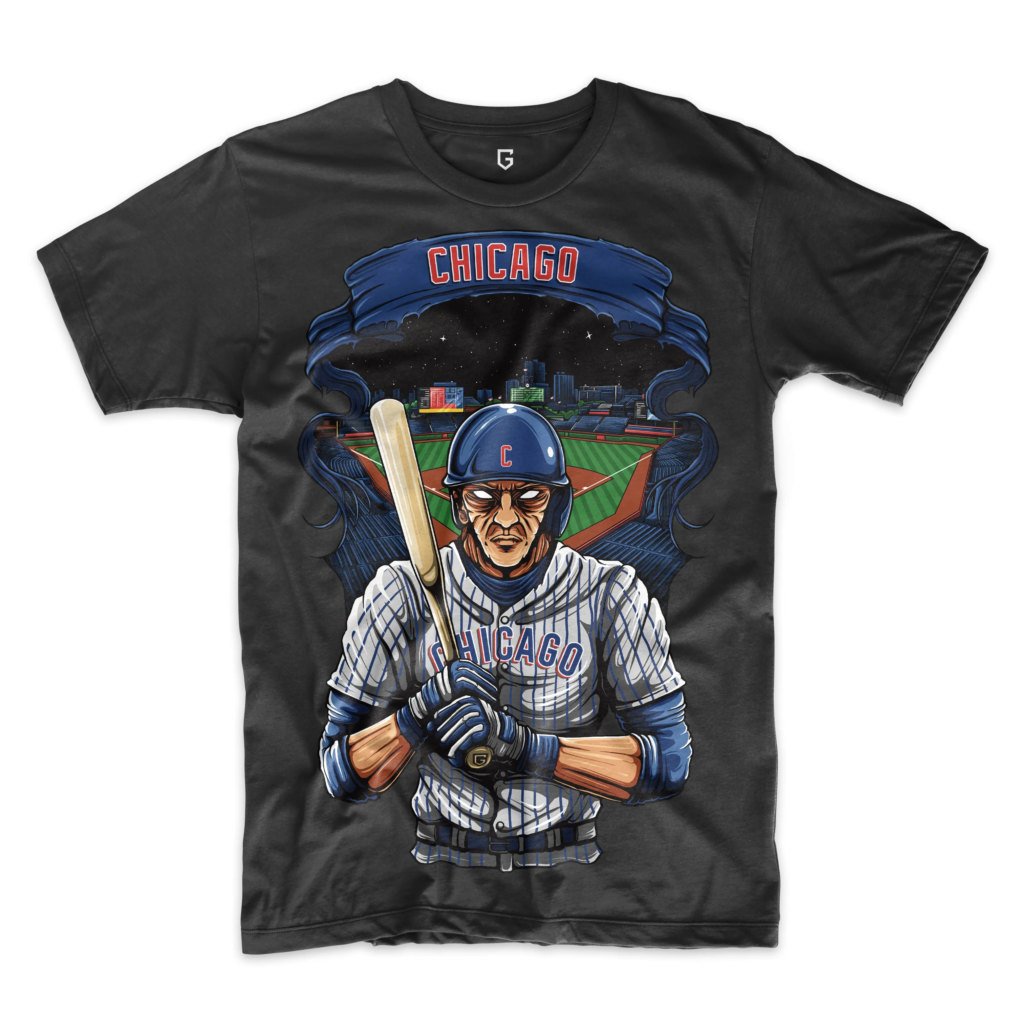 Chicago Cubs Baseball Men's Graphic T-Shirt Chicago Cubs Baseball Men's Graphic T-Shirt