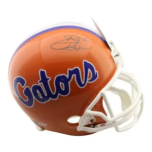 Emmitt Smith Florida Gators Signed Riddell F/S Rep Helmet - Beckett/Prova